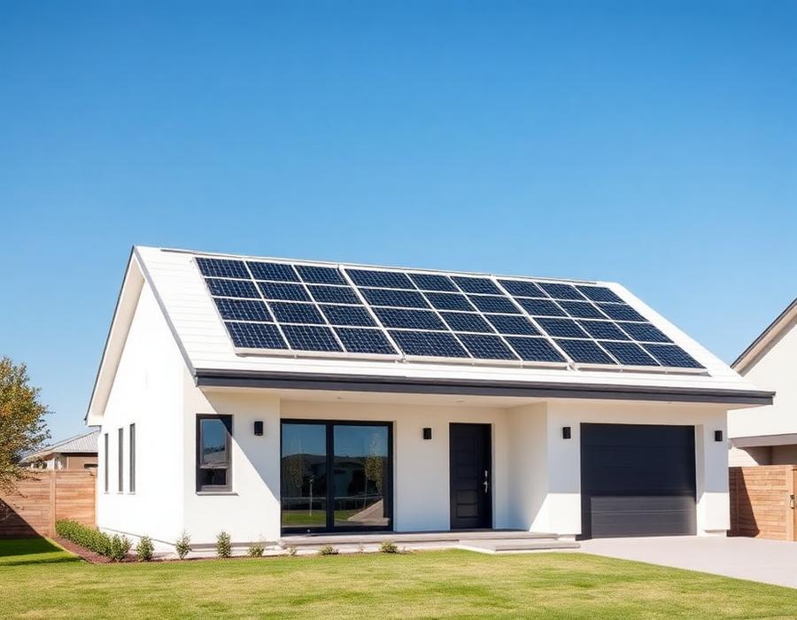 Vivienda unifamiliar con autoconsumo